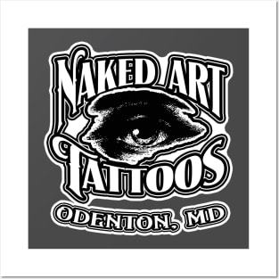 Naked Art Tattoo Logo Posters and Art